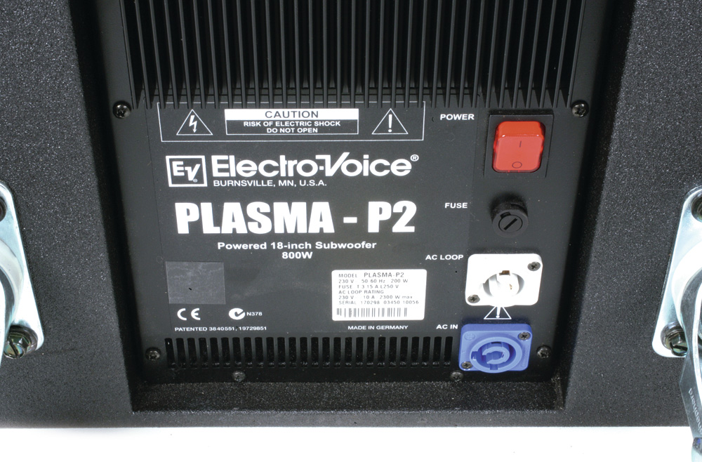 ElectroVoice Plasma P1 &P2