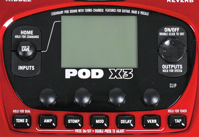 Line 6 POD X3 (Live)