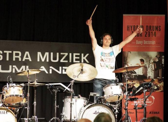 Davy Deckmijn Clinics Hybrid Drumming