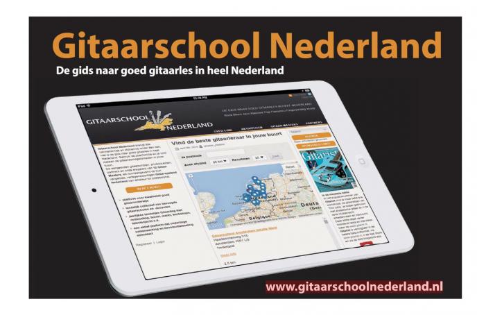 Gitaarschool Nederland - gids naar goed gitaarles in heel Nederland