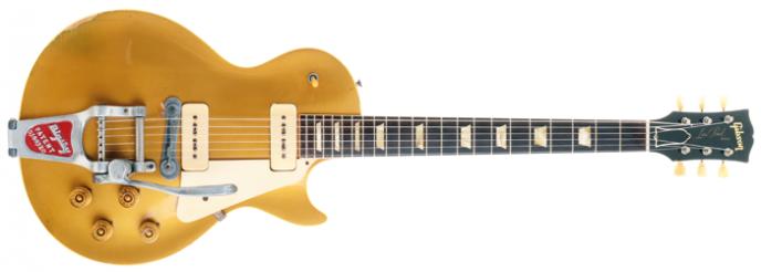 Gitaarverhaal: 1952 Gibson Les Paul Goldtop met 53 Bigsby 