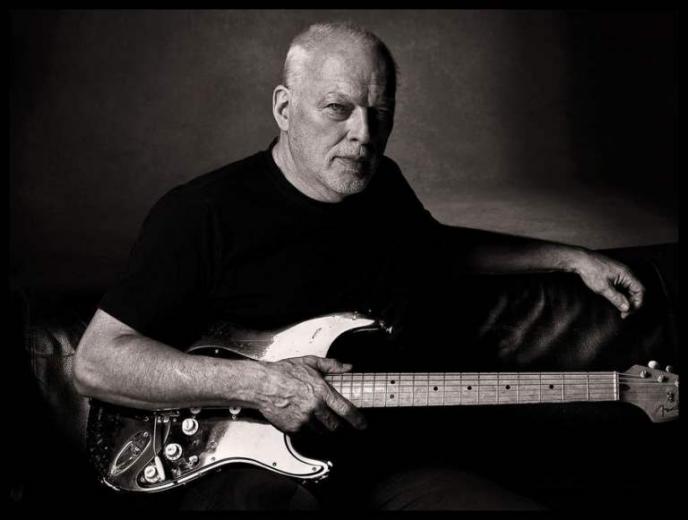 David Gilmour over Rattle That Lock