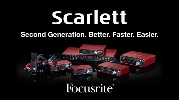 Focusrite Scarlett 2e generatie 