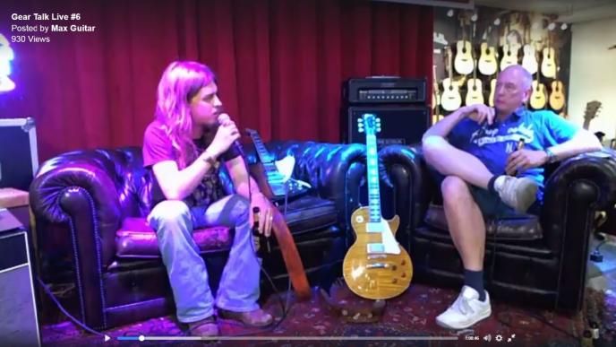 Video's Gear Talk op Gitarist Stage bij Max Guitar