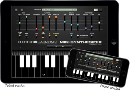 Mini-Synthesizer App