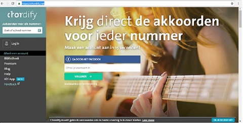 Indrukwekkend Hoeveelheid geld Chemicaliën Nieuwe iOS akkoordherkenners-app van Chordify - Musicmaker.nl