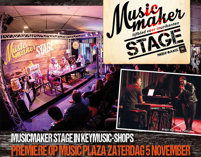 Musicmaker Stage in Keymusic-shops
