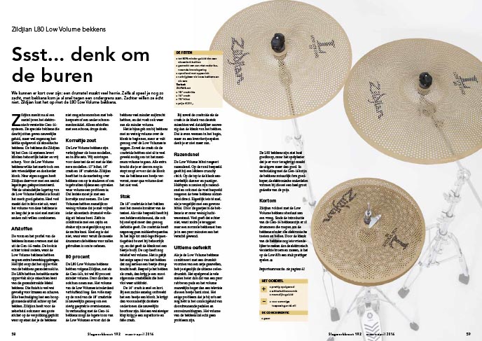 Zildjian L80 Low Volume bekkens