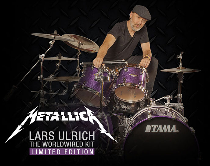Tama Lars Ulrich Limited Edition kit