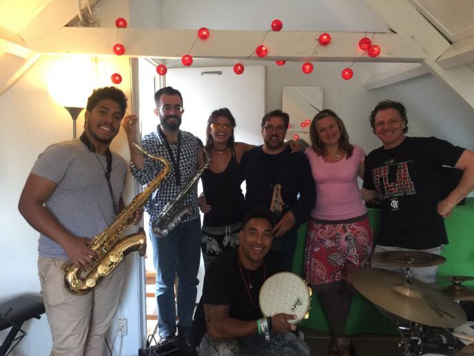 Banda MPB met Alaor Soares en Cleyton Barros in Musicon, Den Haag