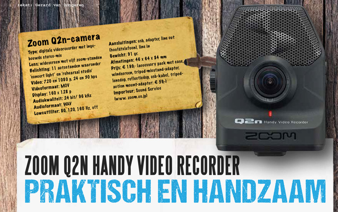 Zoom Q2N video recorder
