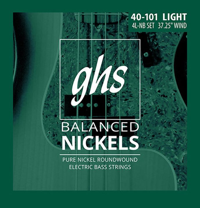 GHS New Balanced Nickel Bass Strings
