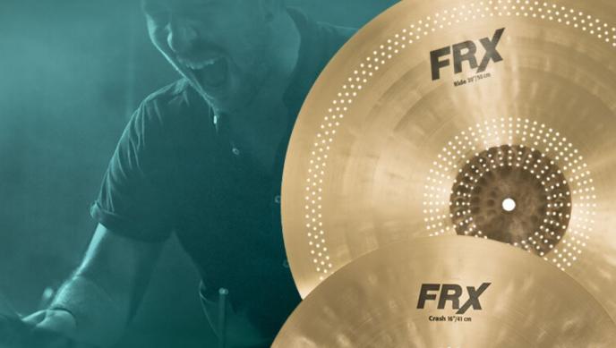 Sabian lanceert FRX cymbals 