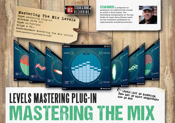 Levels Mastering plug-in
