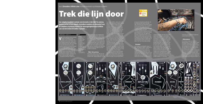 Dreadbox White Line modulair eurorack synthesizersysteem