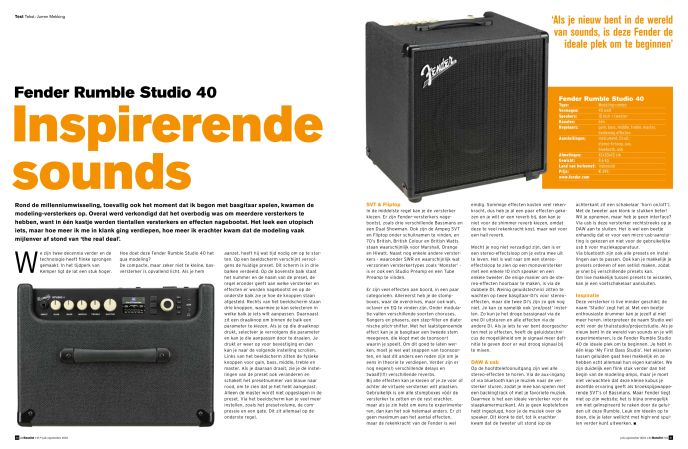 Fender Rumble Studio 40