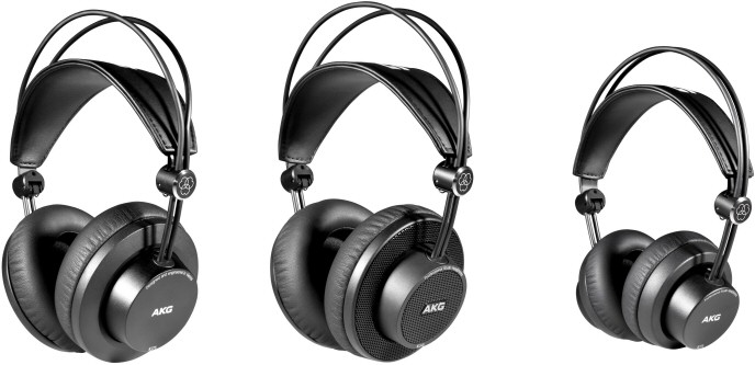 AKG Foldable, nieuwe serie Studio Headphones