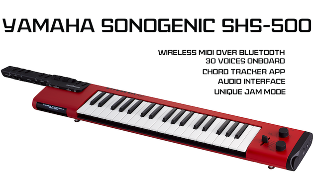 NAMM Beursnieuws 25  Yamaha Sonogenic SHS-500