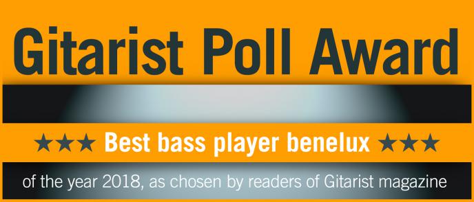 Gitarist Poll - Uitslag 2018: Bassist van het Jaar -  Benelux