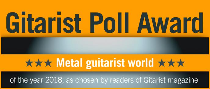 Gitarist Poll - Uitslag 2018: Metalgitarist van het Jaar - Wereld