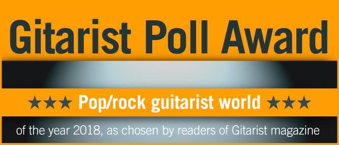 Gitarist Poll - Uitslag 2018: Pop/Rock Gitarist van het Jaar - Wereld