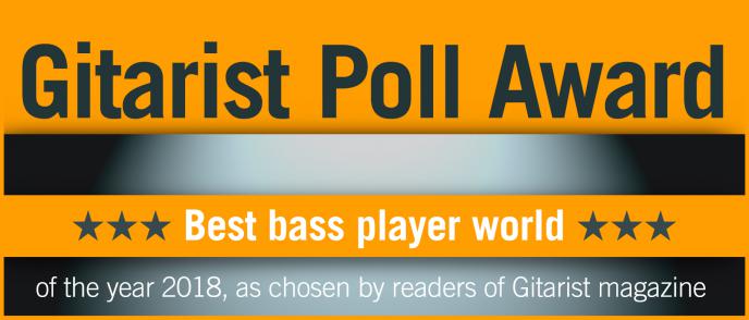 Gitarist Poll - Uitslag 2018: Bassist van het Jaar -  Wereld