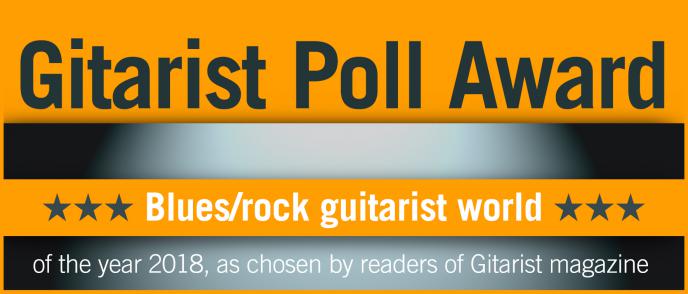 Gitarist Poll - Uitslag 2018: Blues(rock) Gitarist van het Jaar -  Wereld