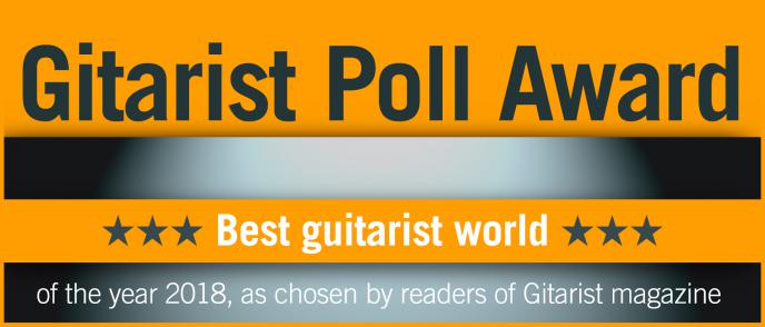 Gitarist Poll - Uitslag 2018: Beste Gitarist - Wereld