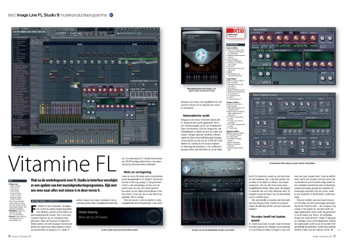 Image Line FL Studio 9 muziekproductieprogramma