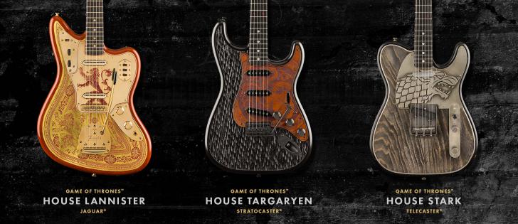 Game of Thrones gitaren van Fender