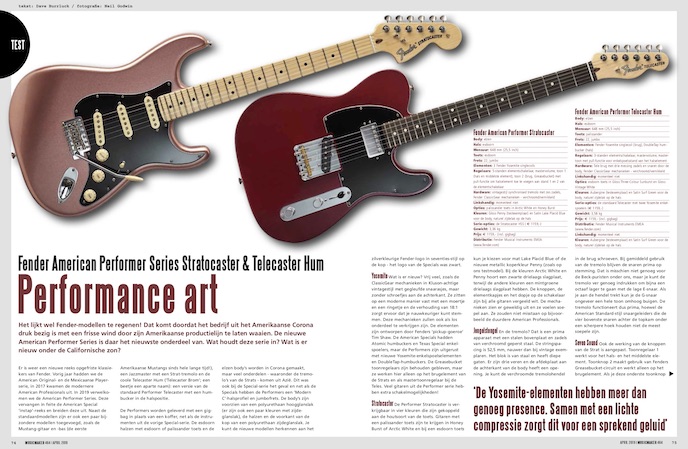 Fender American Performer Series Stratocaster & Telecaster Hum