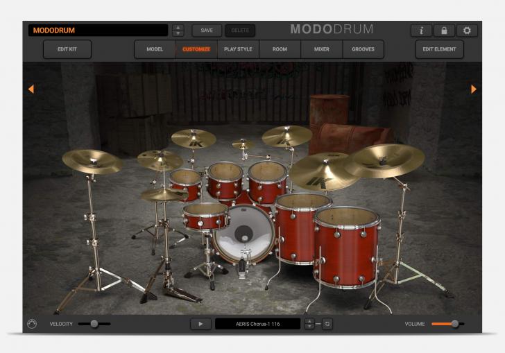 IK Multimedia Modo Drum met enorm veel unieke klankopties