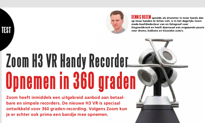 Zoom H3 VR Handy Recorder