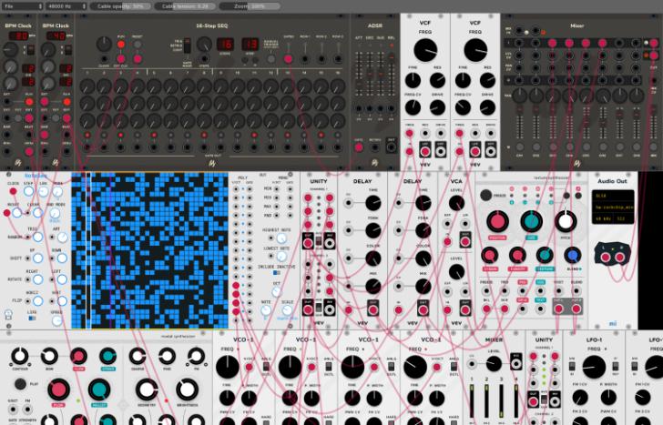 mifki miRack modulaire synth voor iOS