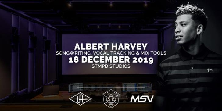 Universal Audio Masterclass met Albert Harvey