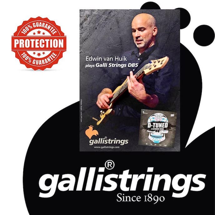 Galli Strings voor Edwin van Huik.