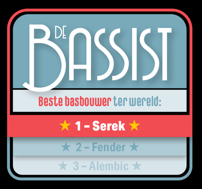 Beste basbouwer ter wereld: Serek Basses