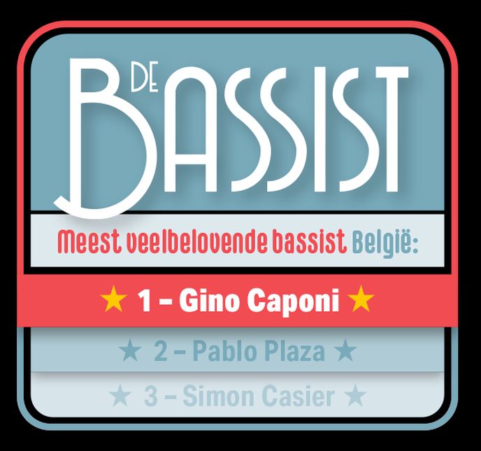 Meest veelbelovende bassist Belgie: Gino Caponi