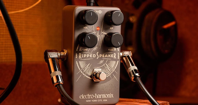 Electro-Harmonix Ripped Speaker Fuzz Pedal