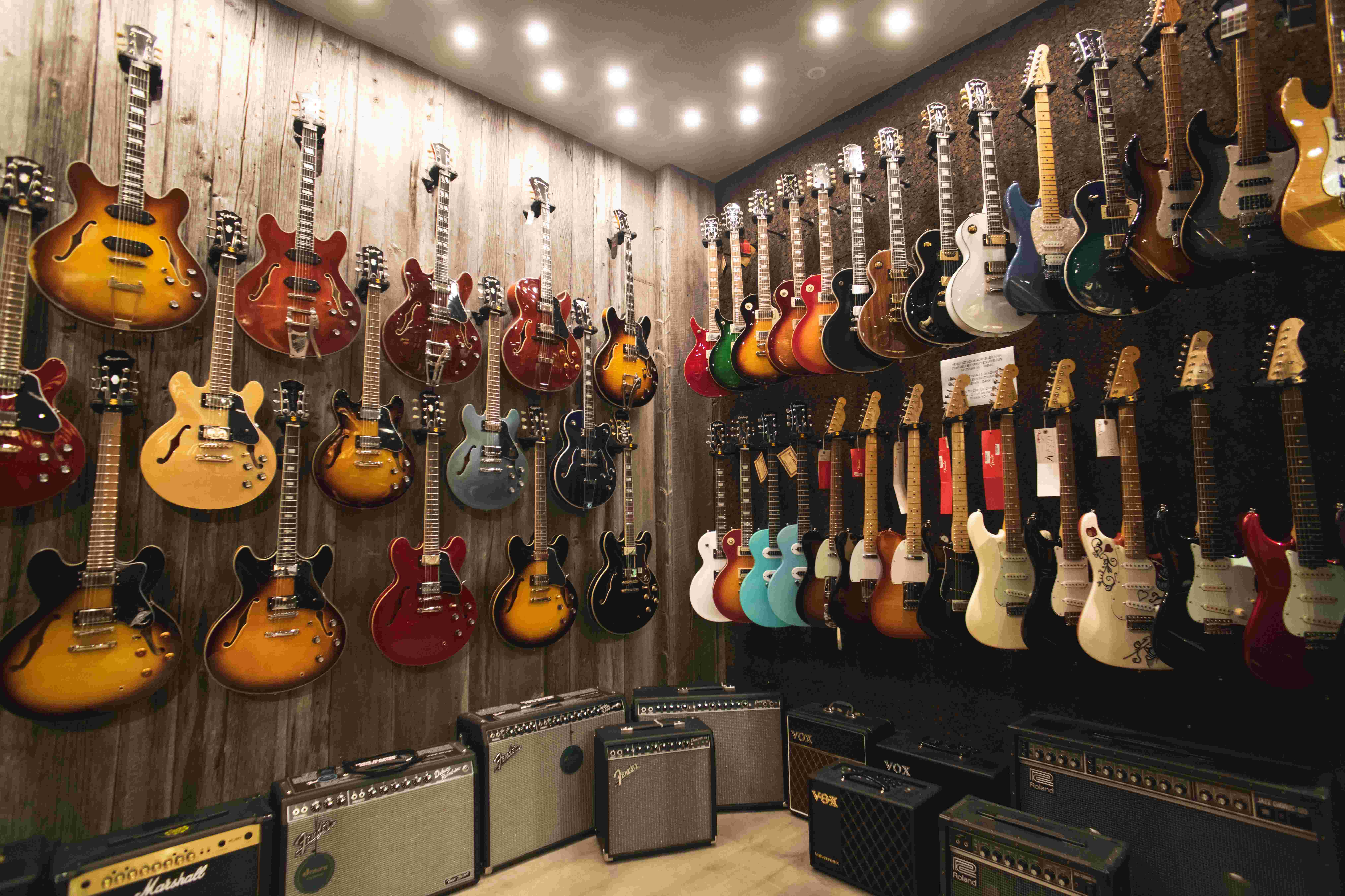 Veranderlijk eigendom Heerlijk Brussel heeft met Star's Music een bijzondere gitaarwinkel in huis -  Gitarist.nl