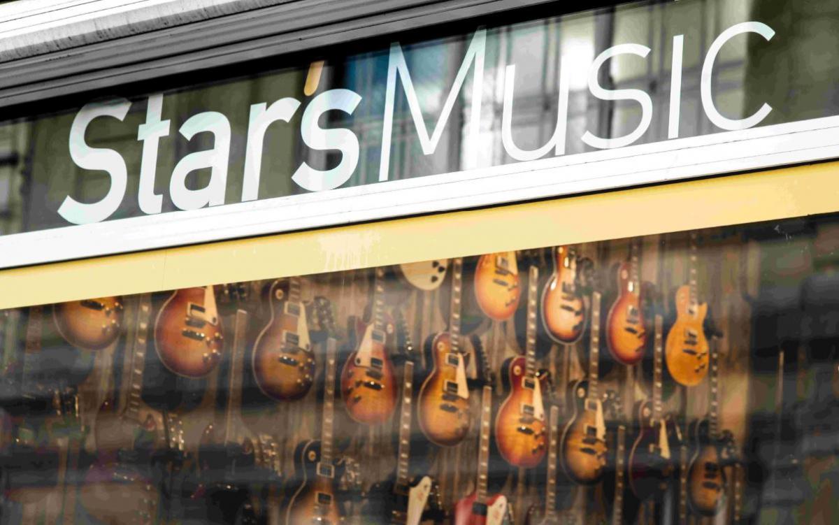 Brussel heeft met Star's Music een bijzondere gitaarwinkel in huis