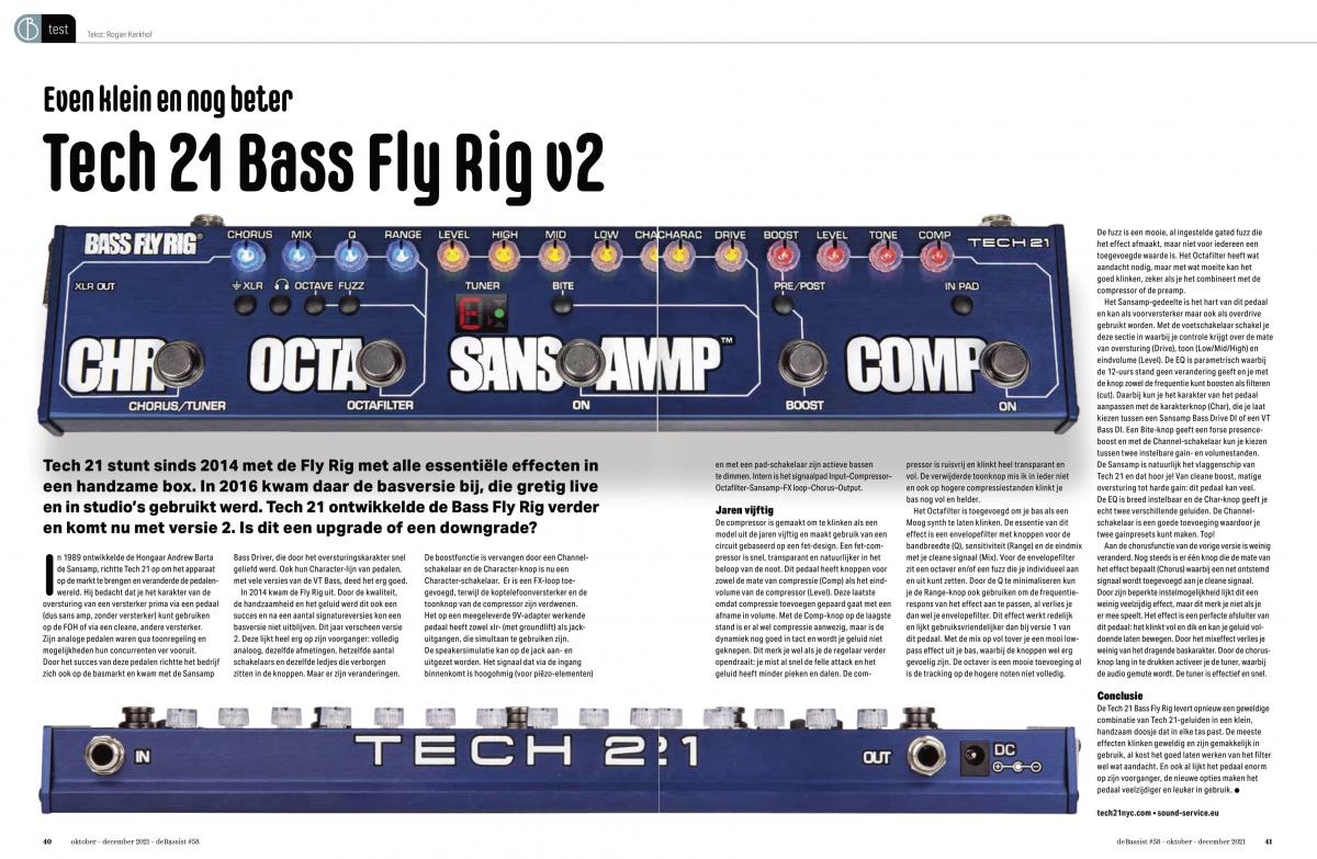 Tech 21 Bass Fly Rig v2