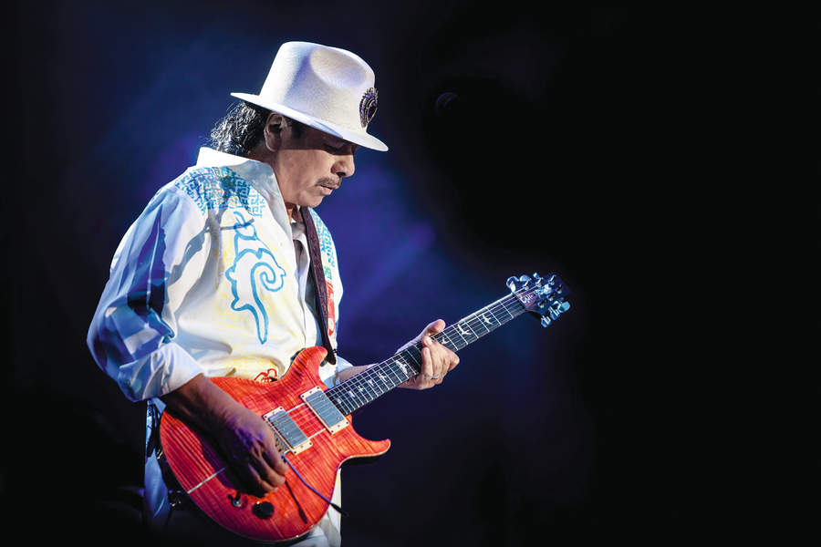 Carlos Santana is All Time Favorite Gitarist Wereld - Gitarist Poll Awards 2022