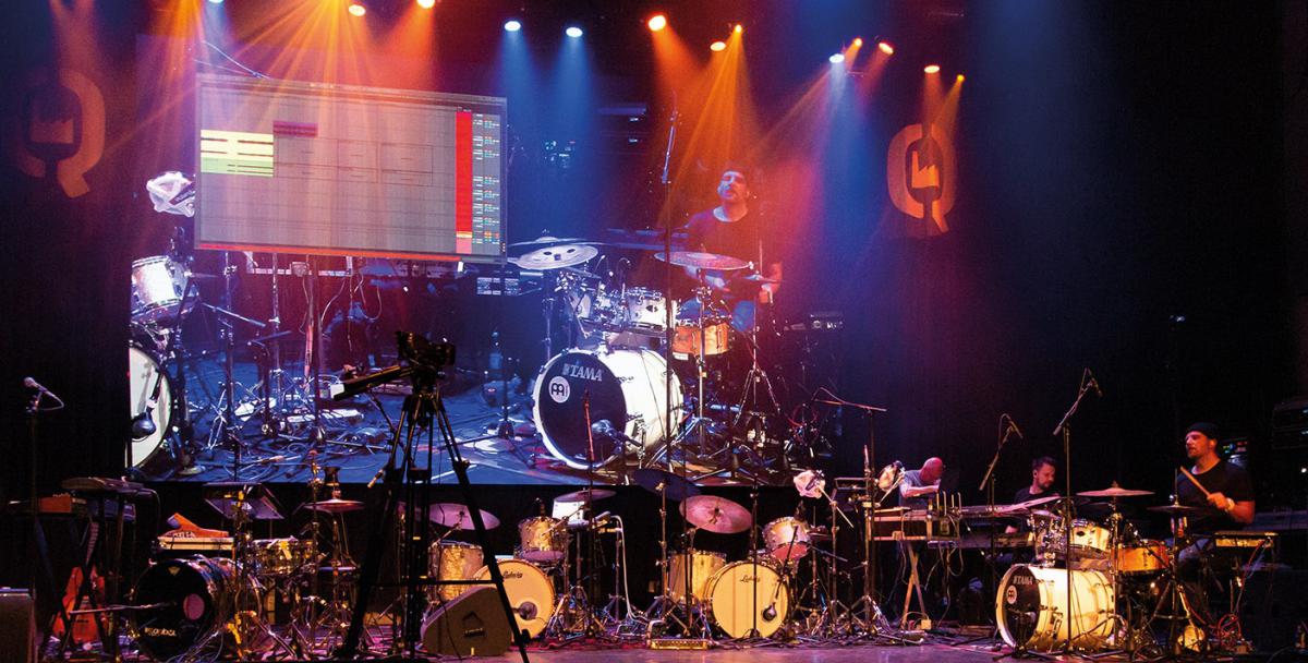 Kaartverkoop gestart voor de Hybrid Drums Experience avond op woensdag 11 mei in Q-Factory Amsterdam 