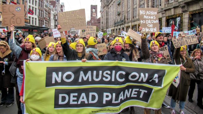 Klimaat: de muziekwereld slaat alarm
