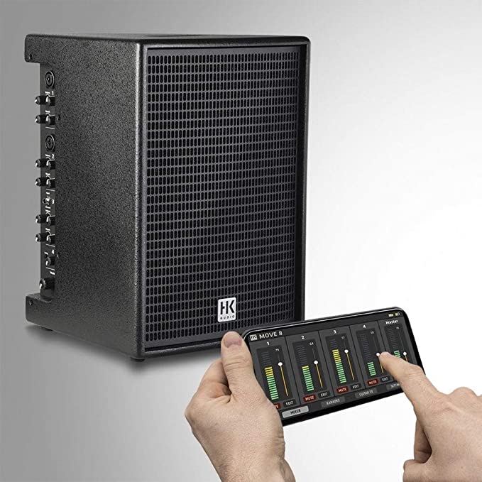 HK Premium Pro Move 8 PA-speaker op batterijen voor 'on the move' - Musicmaker.nl