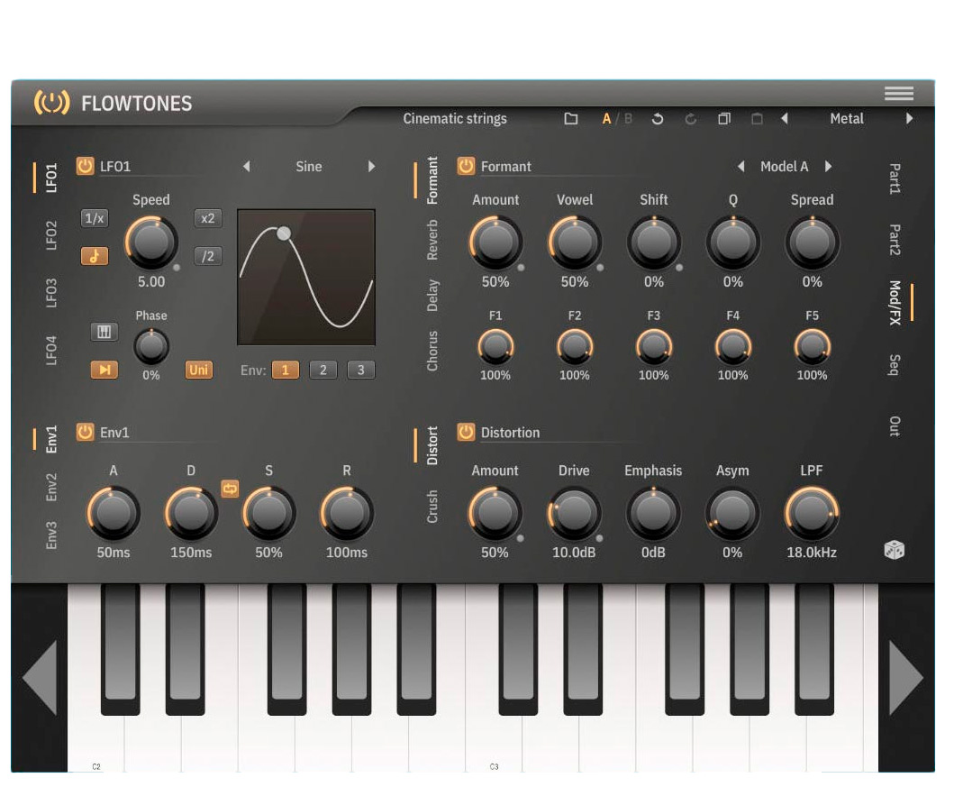 Toneboosters Flowtones softwaresynth