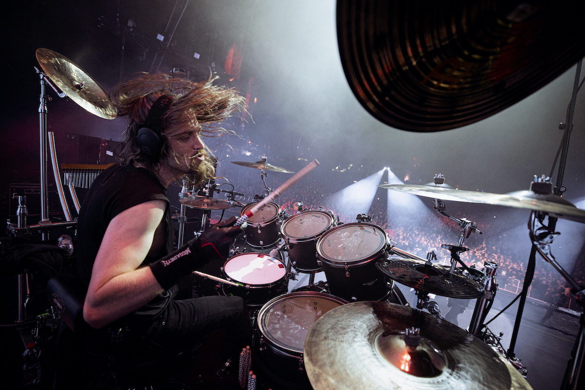 Dirk Verbeuren - Op zijn plek bij Megadeth