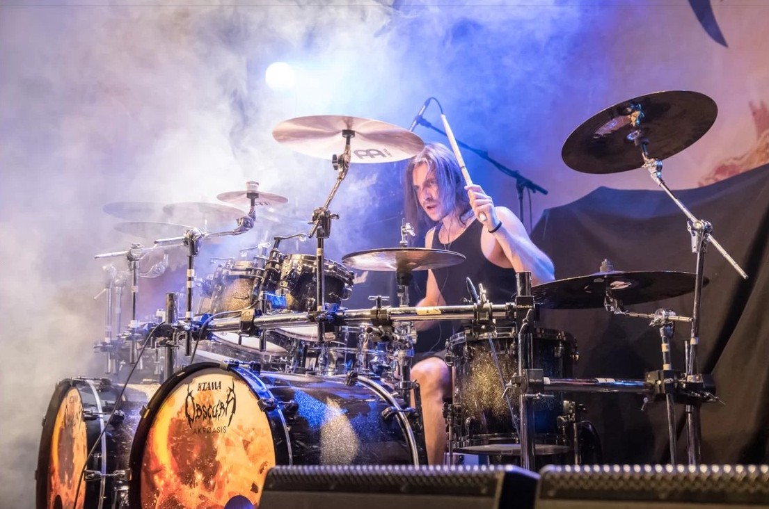 Sebastian Lanser - Deathmetal met Obsidious, jazzmetal met Panzerballett