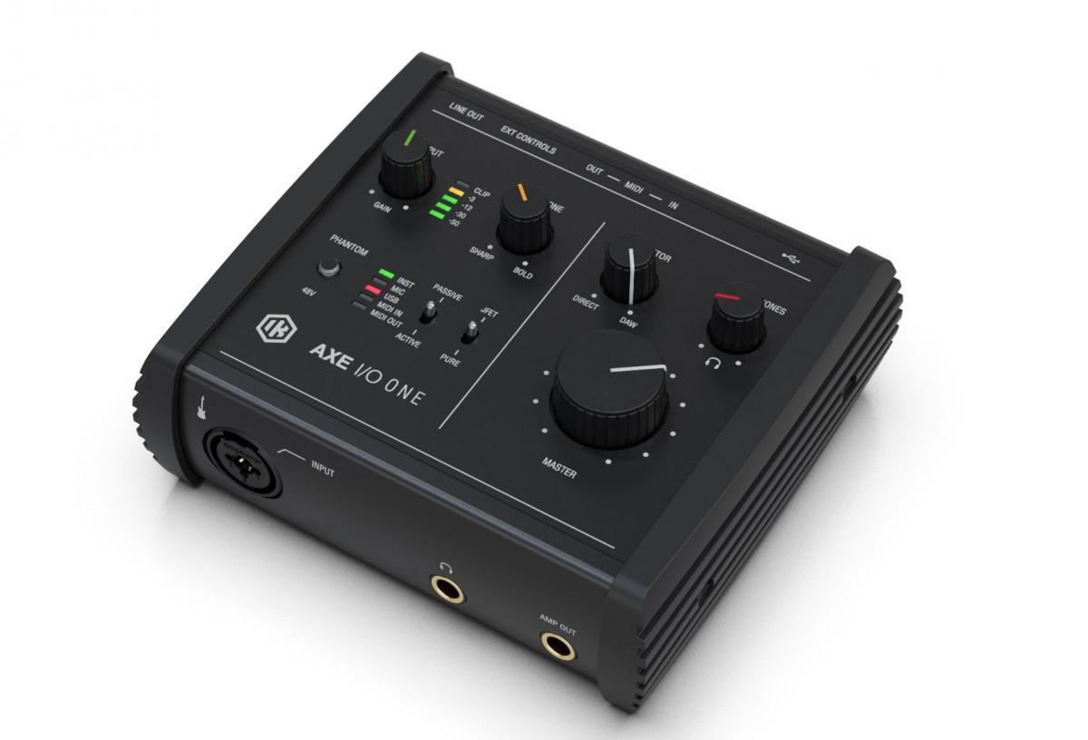 NAMM 2023 Beursnieuws IK Multimedia AXE I O One Gitarist nl